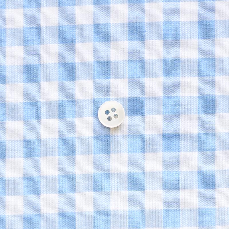 綿ポリ ハーフダンガリー ギンガムチェック 6mm 50cm単位　110cm幅 |  | 04