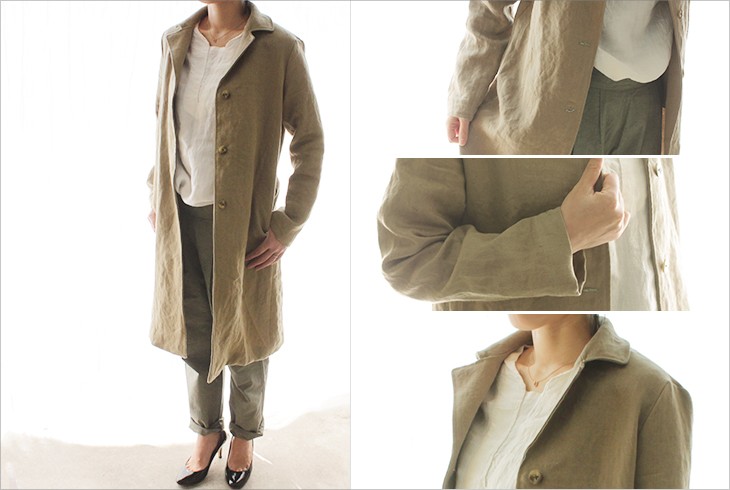 生地の森 YAHOO!店 リネンチノ1/25番手 生地の森プレミアム 