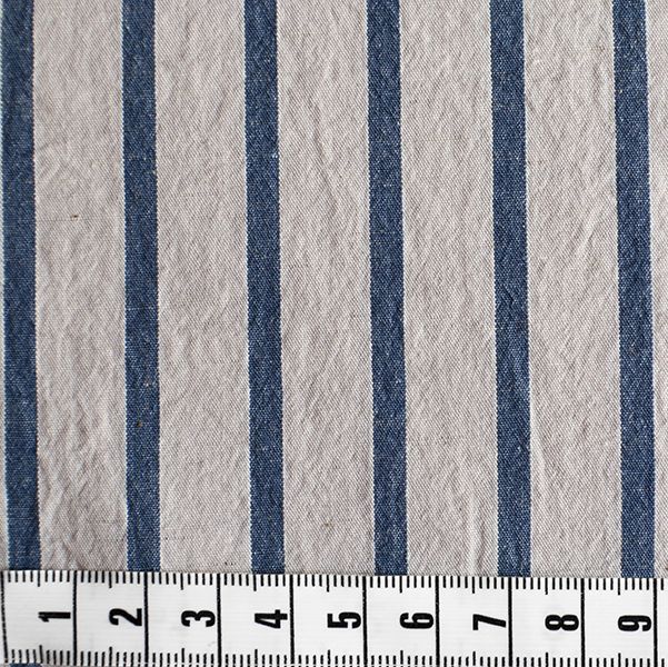 50s Lancer イタリアンカラー ストライプ コットン 検 レーヨン コットンストライプ パンツ｜Y's for living +fabric furnishings