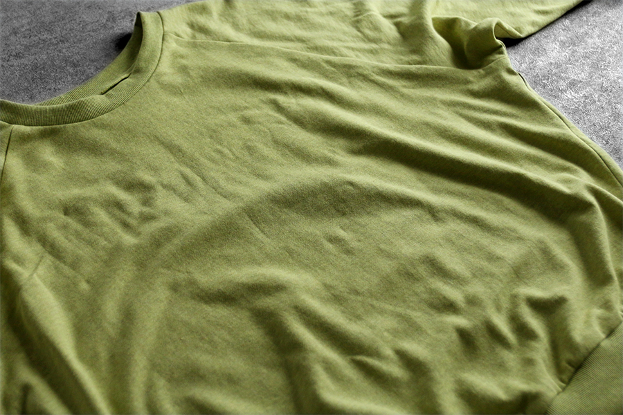 40/40/40 ミニミニ裏毛ニット オーガニックコットンの作品