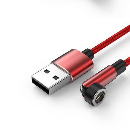 3in1 急速充電対応 マグネット充電ケーブル 2m 黒 赤 銀 先端チップ３種類付 Lightning(iphone) MicroUSB  type-c タイプC 磁気 磁石 着脱式 断線防止｜kijyo-incho｜03