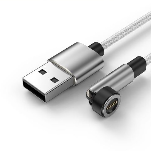 3in1 急速充電対応 マグネット充電ケーブル 2m 黒 赤 銀 先端チップ３種類付 Lightning(iphone) MicroUSB  type-c タイプC 磁気 磁石 着脱式 断線防止｜kijyo-incho｜04