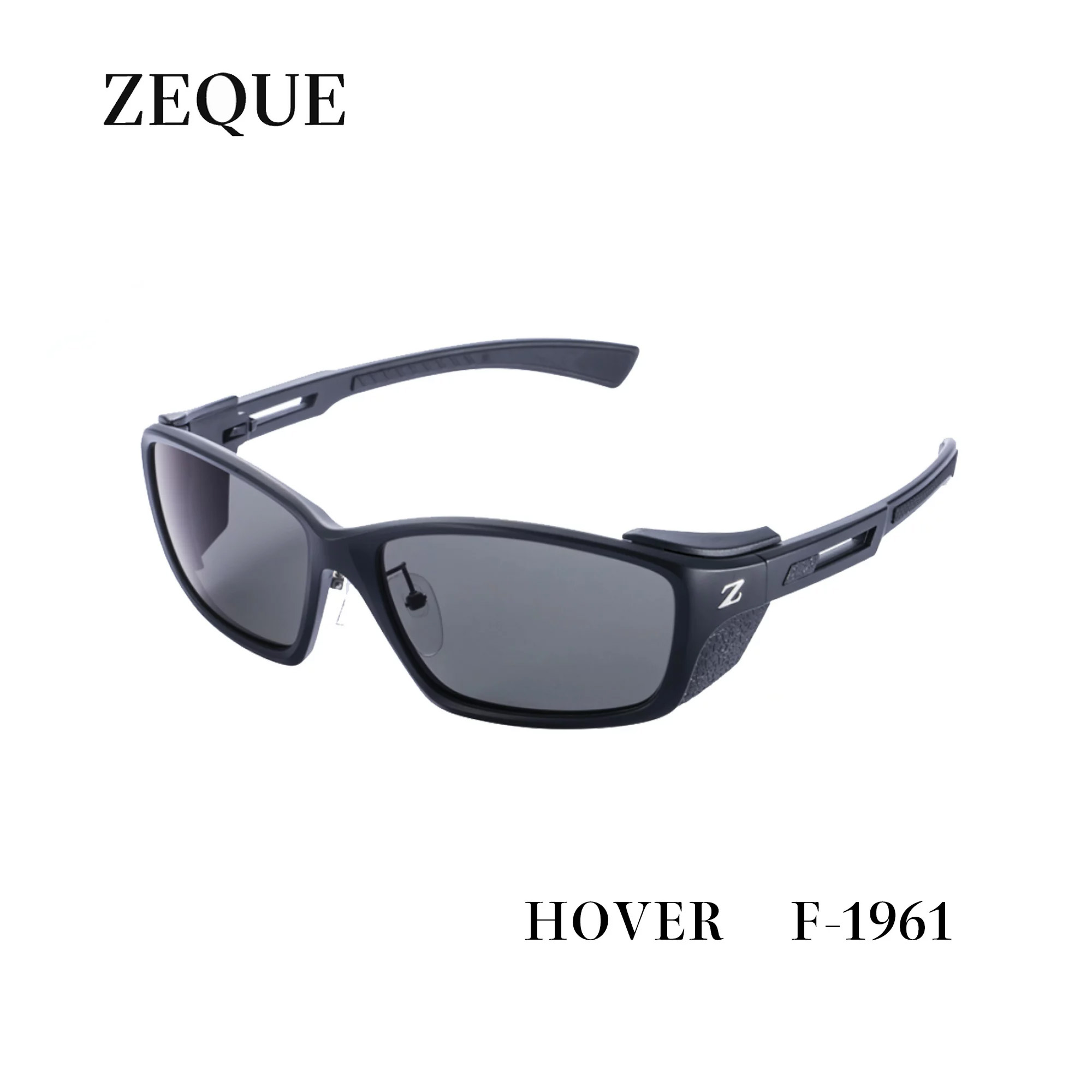 HOVER　■MATTE BLACK　・TRUEVIEW FOCUS　F-1961・偏光サングラス　 Zeque/ゼクー ZEAL OPTICS 　 グレンフィールド　タレックス　マリンレジャー　釣り