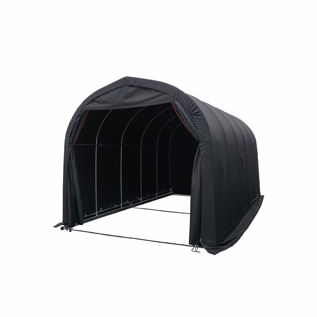 【ポイント15倍】【直送品】 南榮工業 パイプ車庫(ベース式) 2540B Quick 【大型】