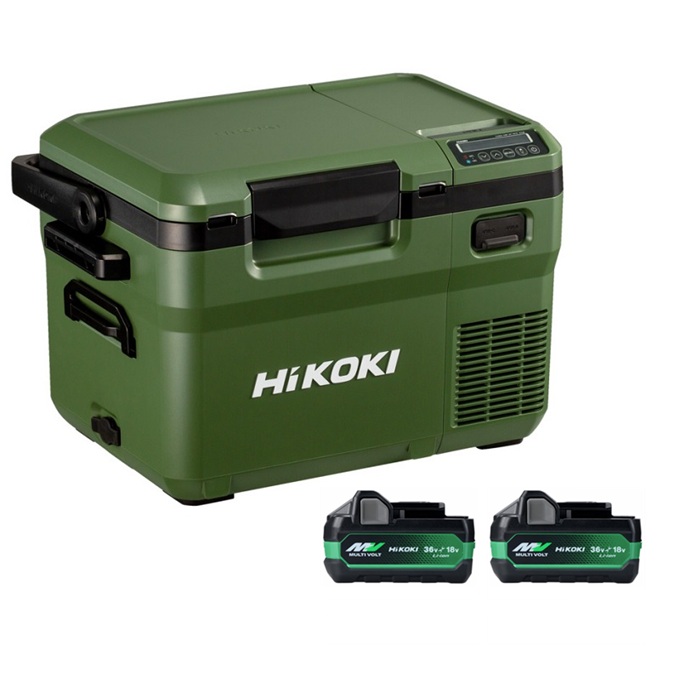 【ポイント15倍】【期間限定特価】 HiKOKI コードレス冷温庫 10.5L UL18DD (XMGZ) フォレストグリーン