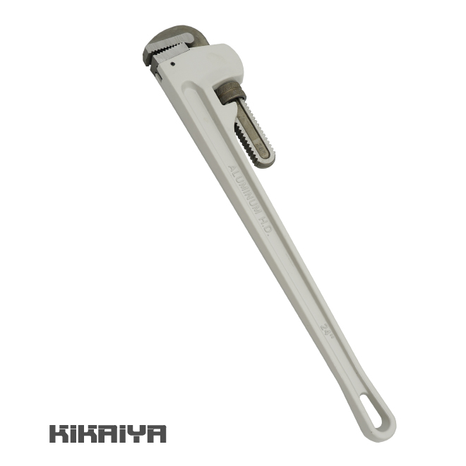 アルミパイプレンチ 600mm 24インチ 鋼管 配管 水道管 ガス管 工具 KIKAIYA｜kikaiya-max
