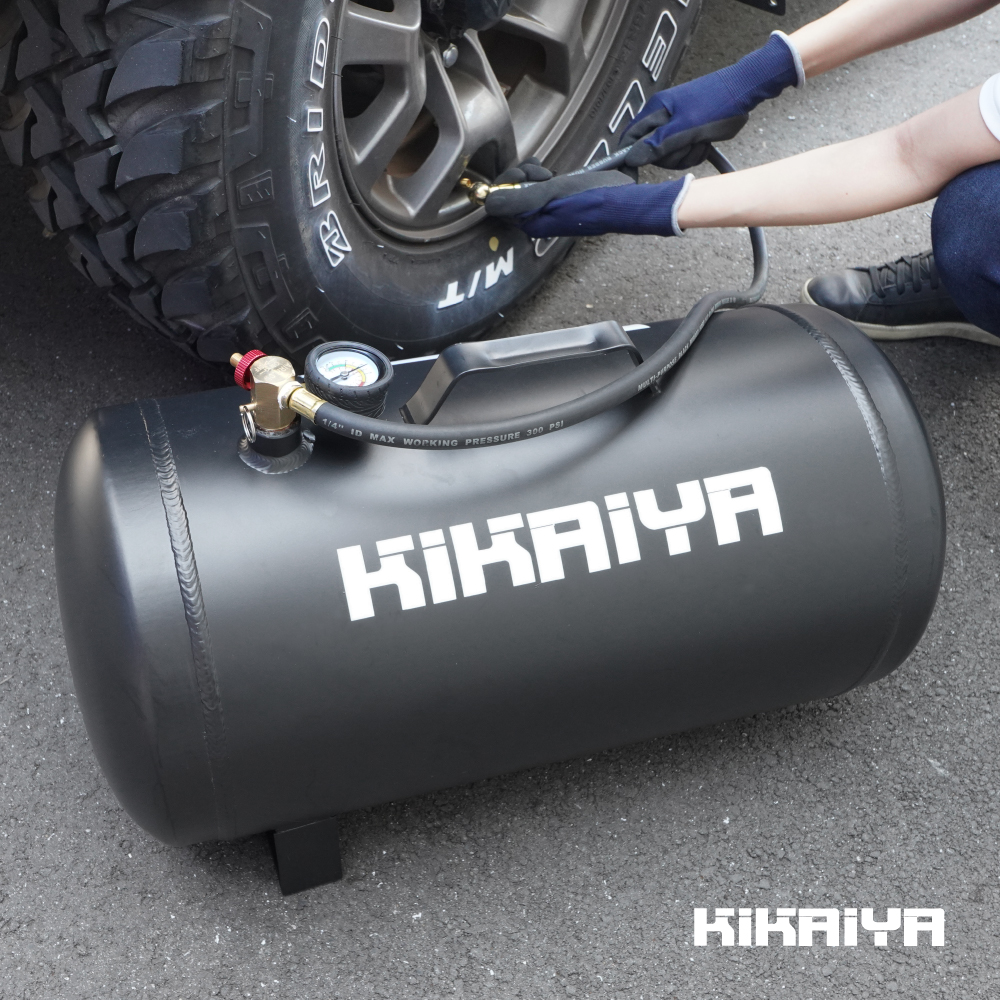 KIKAIYA（キカイヤ） エアータンク 36L アルミ製 軽量 サブタンク