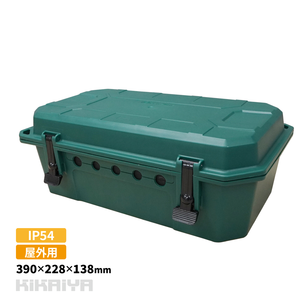 KIKAIYA（キカイヤ） 防水コンセントボックス 屋外用 大型 防塵 IP54
