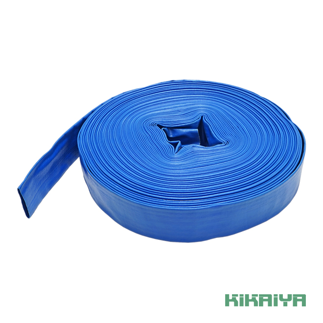 KIKAIYA 送水ホース 50mm×40m 2インチ 軽量 散水ホース 排水