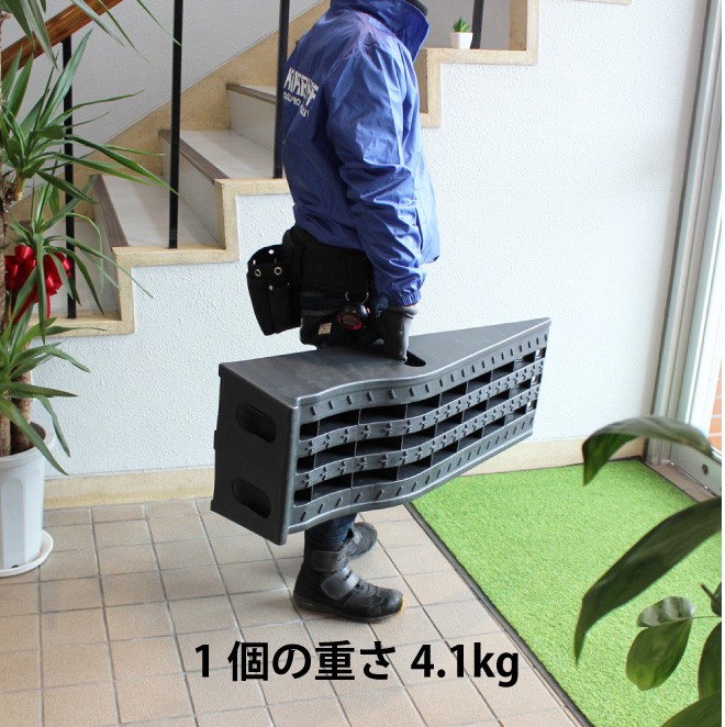KIKAIYA（キカイヤ） カースロープ 2個セット 自動車 整備用スロープ