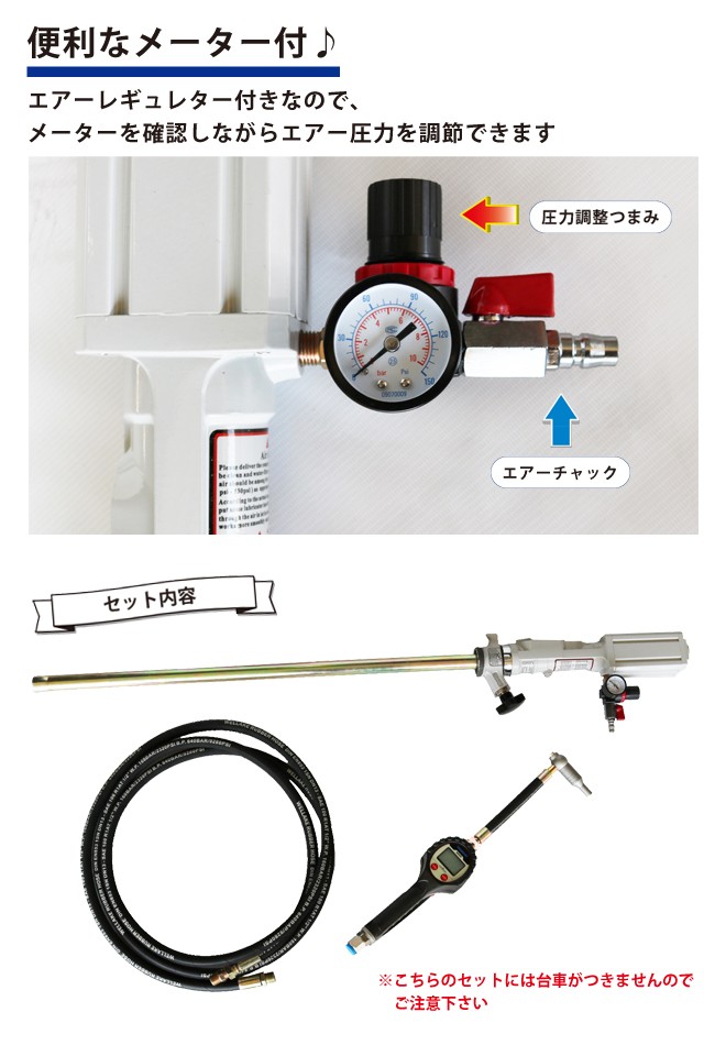KIKAIYA（キカイヤ） オイルポンプ エアー ドラム缶用 オイル流量計