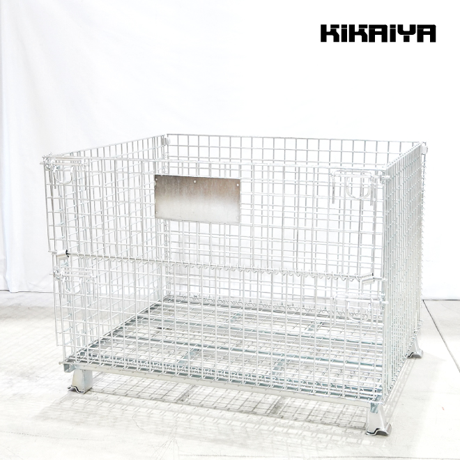 KIKAIYA メッシュパレット 大 幅1200×奥行1000×高さ900mm 網パレット 網カゴ ネットパレット 1500kg パレティーナ :  mp-15 : KIKAIYA work shop - 通販 - Yahoo!ショッピング