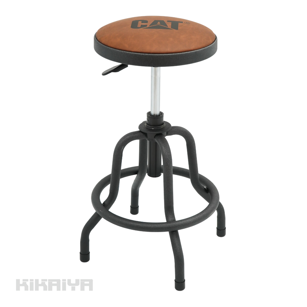 ハイチェア 作業椅子 スツール カウンターチェア 昇降式 座面回転 耐