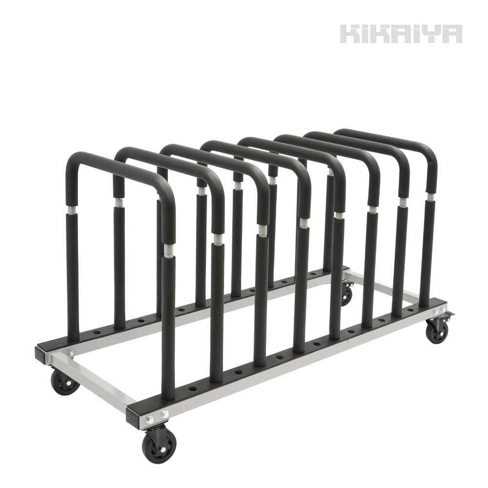 KIKAIYA（キカイヤ） パネルラック フレーム固定式 キャスター付き 耐