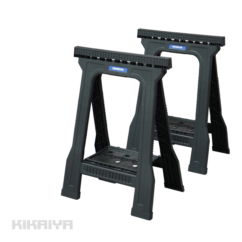 KIKAIYA ソーホース プラスチック 2台セット 折りたたみ 作業台