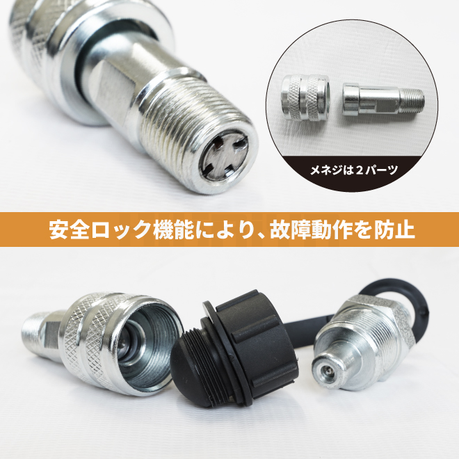油圧ホースクイックカプラーコネクタzg3/8 