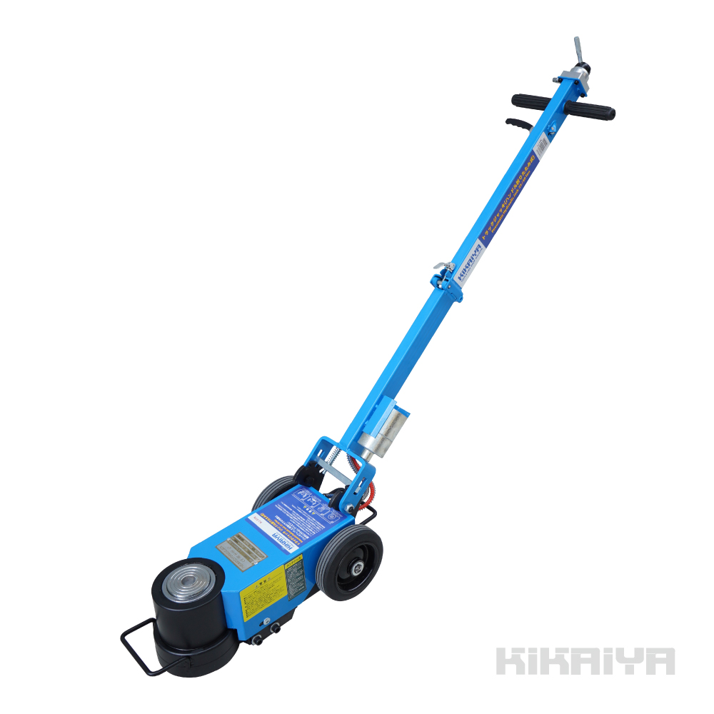 KIKAIYA トラックジャッキ 50トン 25トン ハンドル 折りたたみ式 2段  