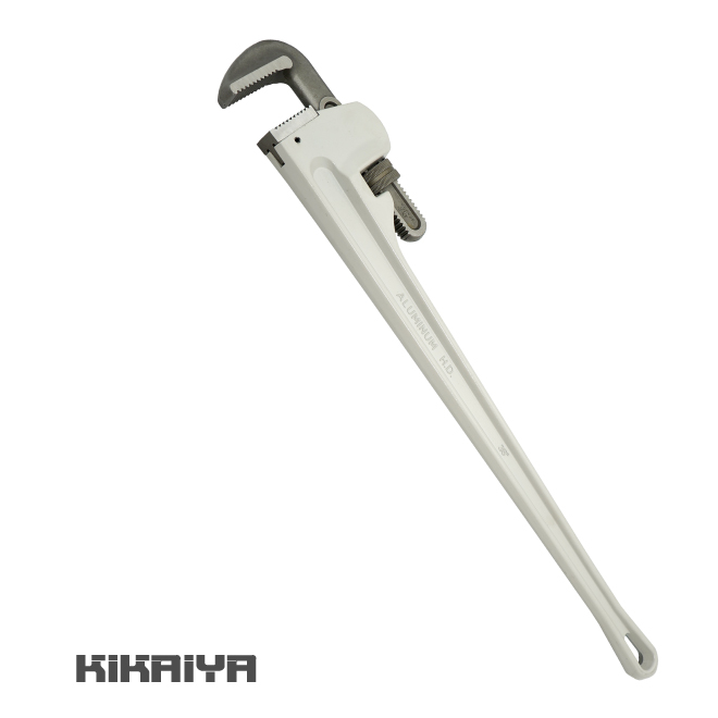 KIKAIYA アルミパイプレンチ 900mm 36インチ 鋼管 配管 水道管 ガス管 工具｜kikaiya