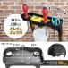 脚立 3段 折りたたみ 踏み台 ステップ アルミ ブラウン トレイ フック 高さ1320×幅445×奥行660mm KIKAIYA 関連画像3