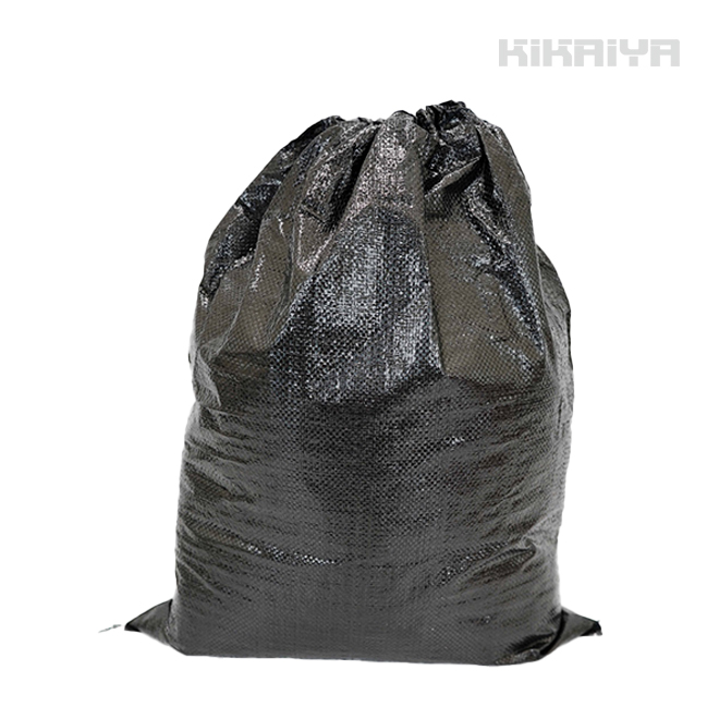 土のう袋　UV　黒　1セット（200枚入）　KIKAIYA　UV剤配合　厚手　紫外線対策　48×62cm　災害対策用　耐候性約５年　土嚢袋