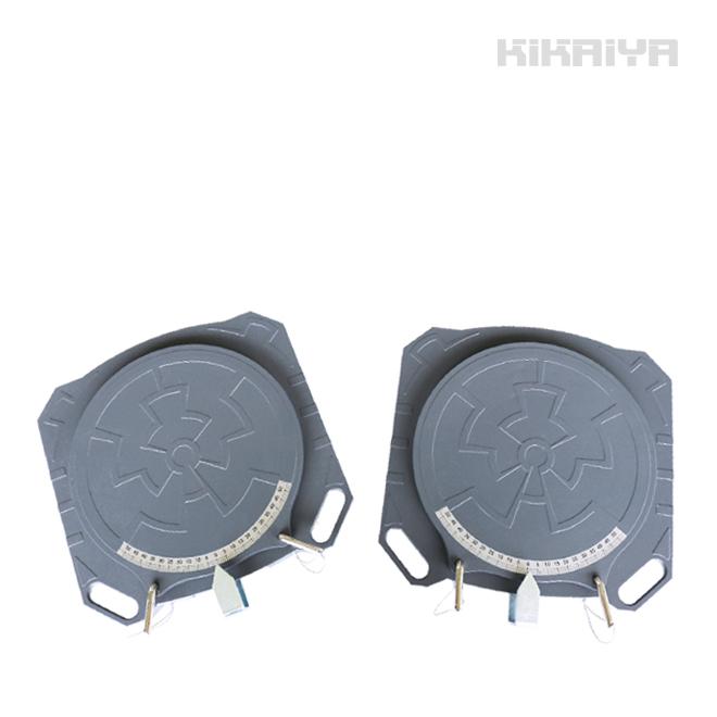ターニングラジアスゲージ 2個セット 軽量アルミ製 認証工具 KIKAIYA 通販