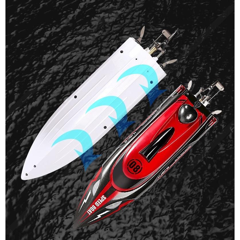 36CMラジコンボートリモコンボート ラジコン船 大リモコン高速 RC 2.4Ghz長距離 無線操作 防水 耐久性 電動 充電式 こどもの日 アウトドア｜kiki-sutoa｜02