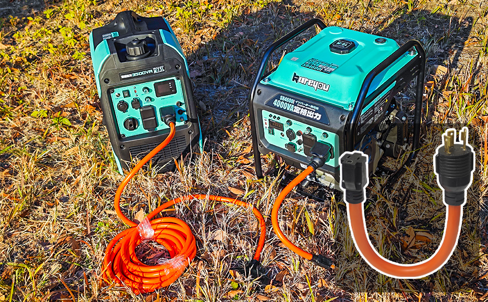 ☆高品質！☆発電機コード L5-30P/5-15R アダプタ RV ツイストロック