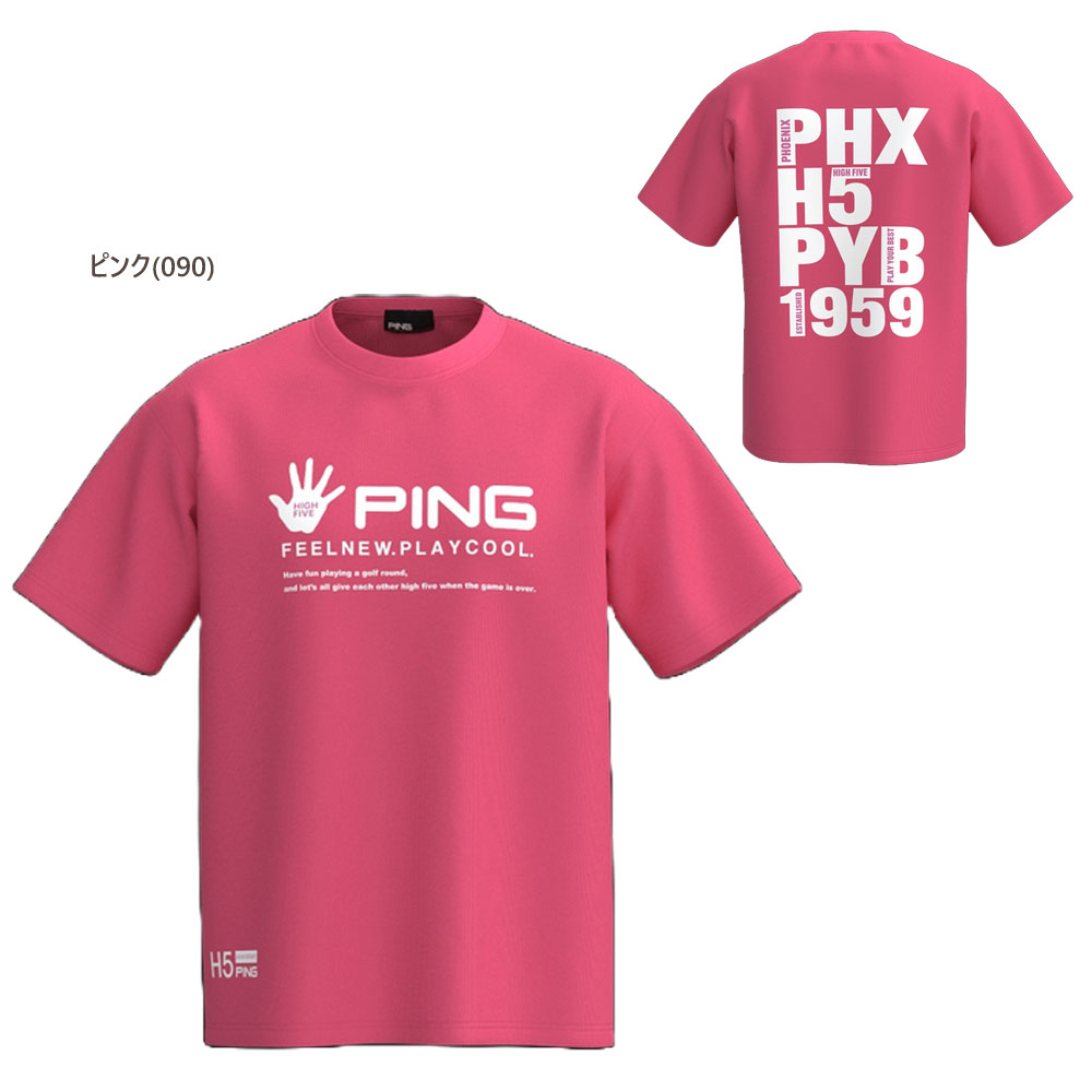 PING セール/30％OFF ピンゴルフ ゴルフウェア 天竺Tシャツ （M