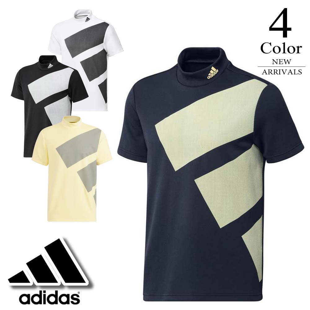 メール便・ゆうパケット アディダス adidas ゴルフ 半袖モックネックシャツ （M/L/XL寸：メンズ） 2022秋冬新作モデル mbi50  :su-mbi5024:ペアショップSUEHIRO Yahoo!店 - 通販 - Yahoo!ショッピング