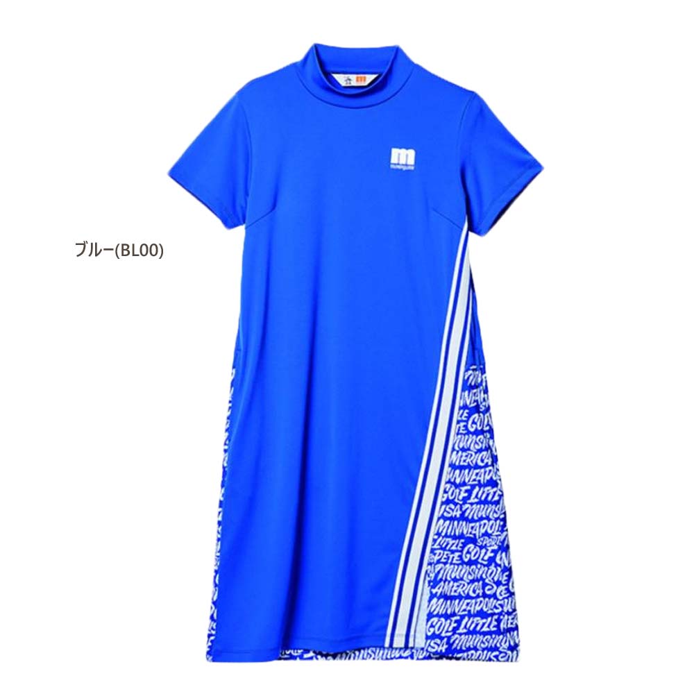 マンシングウェア Munsingwear ゴルフウェア 半袖ワンピース （M/L/LL