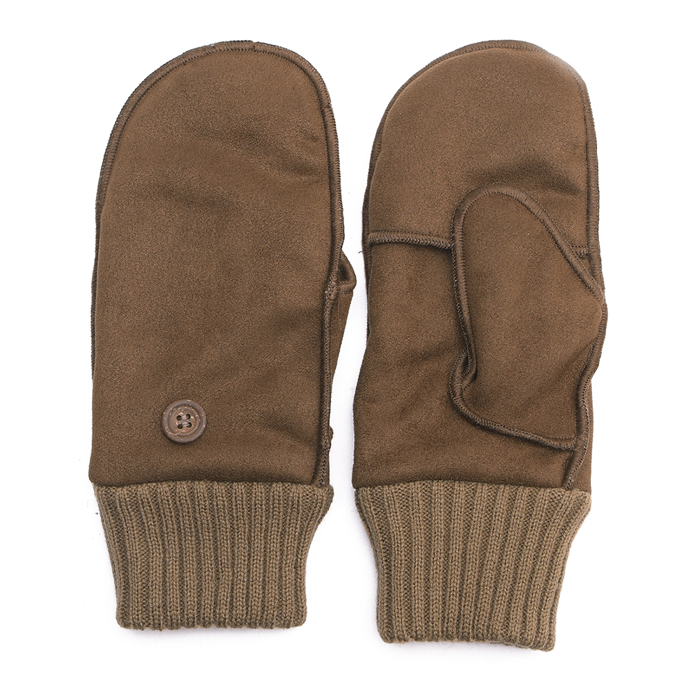 メール便可】ミトン 手袋 レディース ムートン風 指が出せる 2way