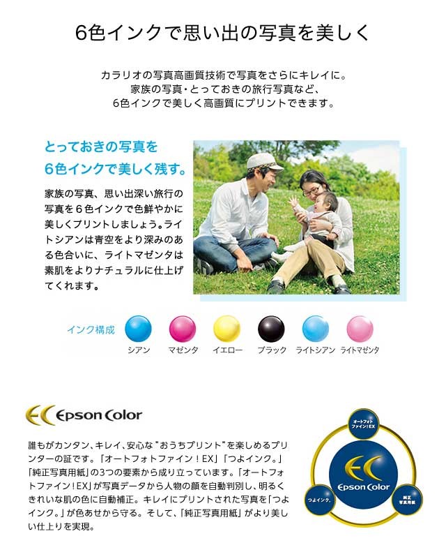 エプソン インクジェットプリンター カラリオ EP-880AN