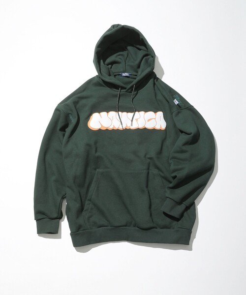 パーカー STACKS＋NAUTICA/スタックス ノーティカ Sweat Hoodie “LURK 2.4”