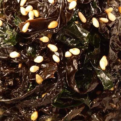 青海苔キムチクローズアップ