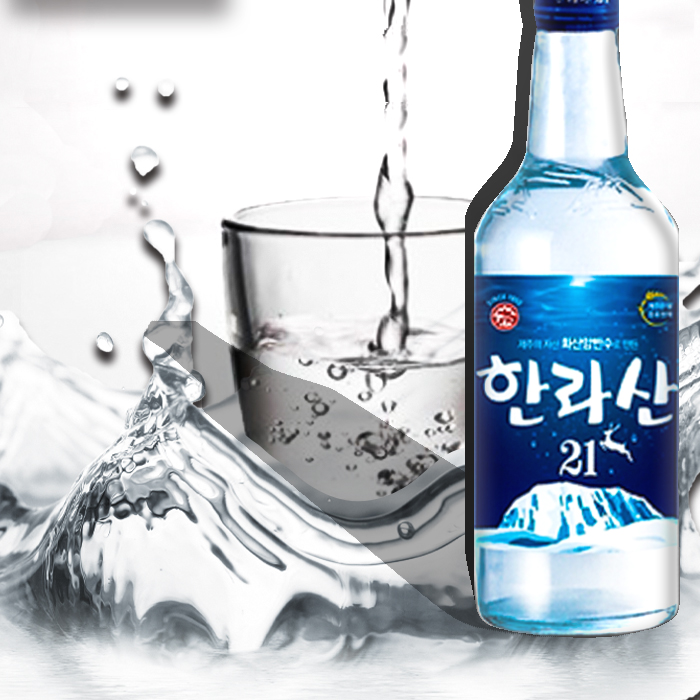 ハンラサン オリジナル Alc.21% 360ml×6本 韓国 焼酎 酒 ソジュ