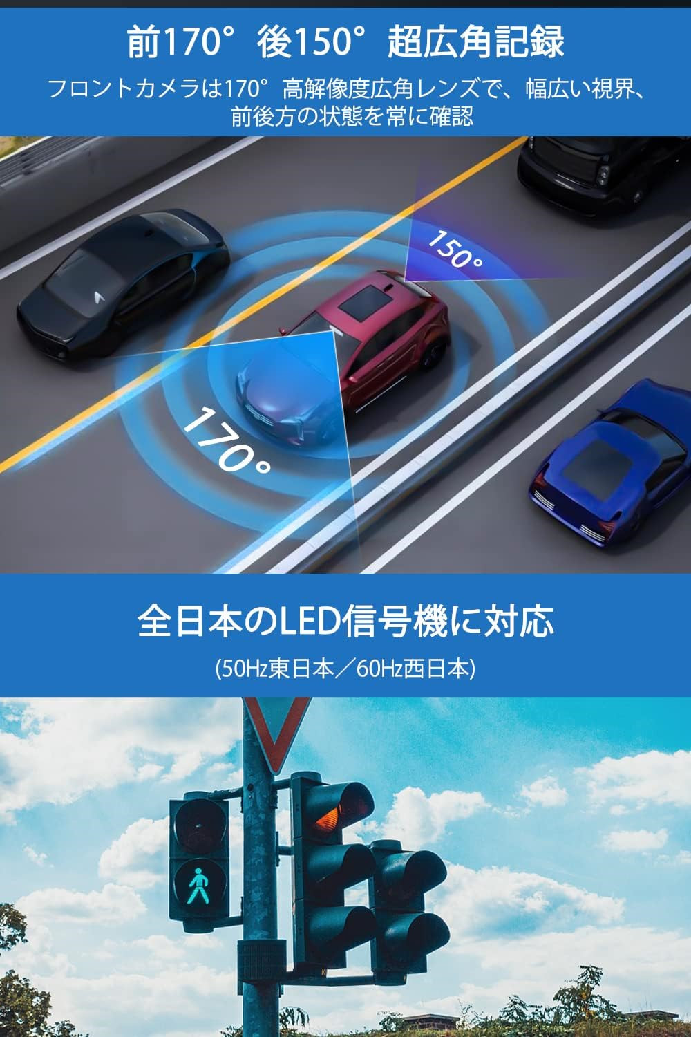 フルHD 前後カメラ ドライブレコーダー ドラレコ 動体検知 高画質 SONY 革新版& Sonyセンサー】 ドライブレコーダー 前後カメラ 赤外線補助