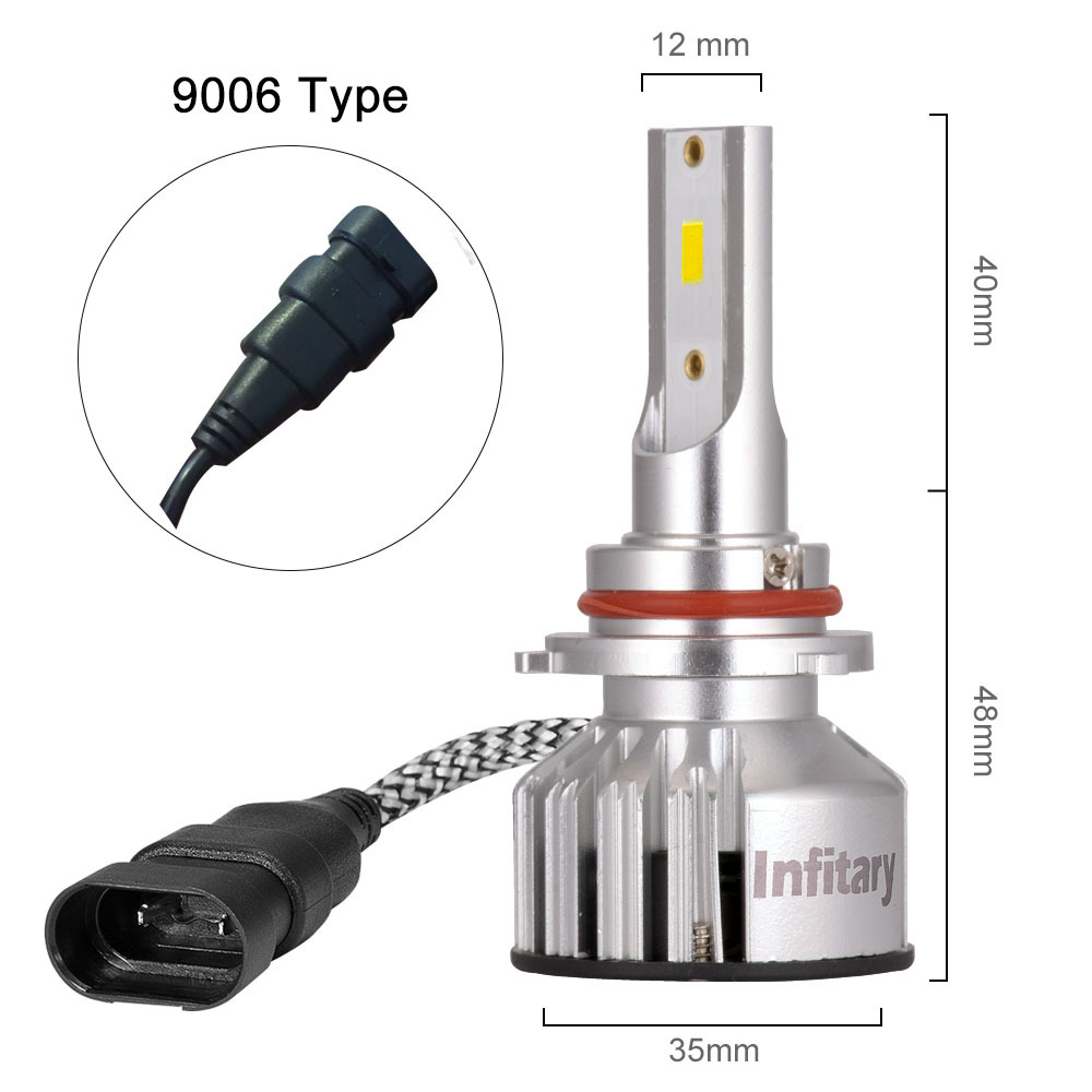 LED ヘッドライト フォグランプ 2個セット H1 H3 H7 H11 HB3 HB4 より