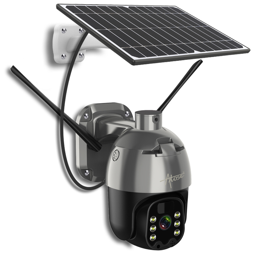 翌日発送 Atose 1年保証 2021最新仕様 新型防犯カメラ 8ｗソーラーパネル付き 完全無線 防犯カメラ 1080P 200万高画素 IP66防水防塵 Wifi SDカード録画 送料無料 |  | 01