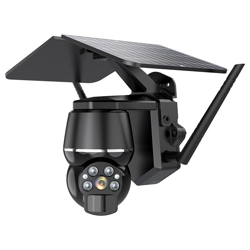 防犯カメラ 屋外 家庭用 ソーラー ワイヤレス 500万画素 高画質 wifi パンチルト 監視カメラ 小型カメラ ソーラーパネル PTZ防犯カメラ スマホ連動 防犯 |  | 02
