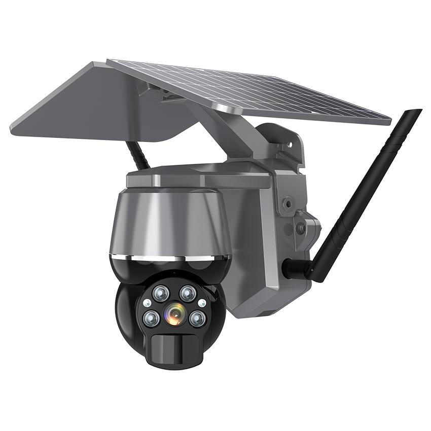 防犯カメラ 屋外 家庭用 ソーラー ワイヤレス 500万画素 高画質 wifi パンチルト 監視カメラ 小型カメラ ソーラーパネル PTZ防犯カメラ スマホ連動 防犯 |  | 01