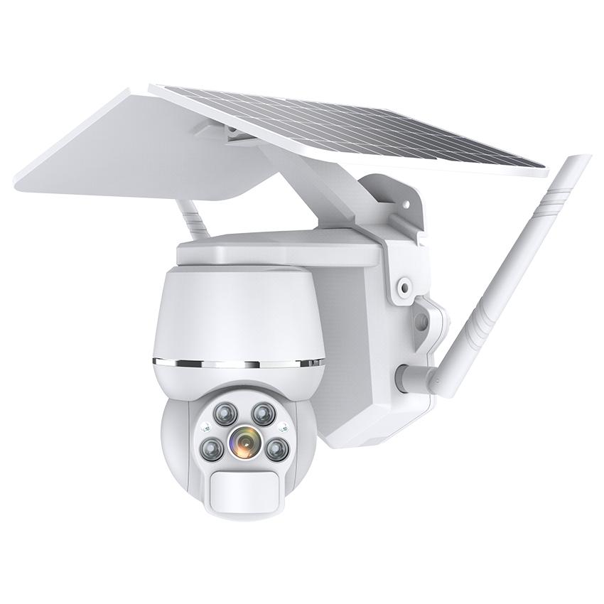 防犯カメラ 屋外 家庭用 ソーラー ワイヤレス 500万画素 高画質 wifi パンチルト 監視カメラ 小型カメラ ソーラーパネル PTZ防犯カメラ スマホ連動 防犯 |  | 03