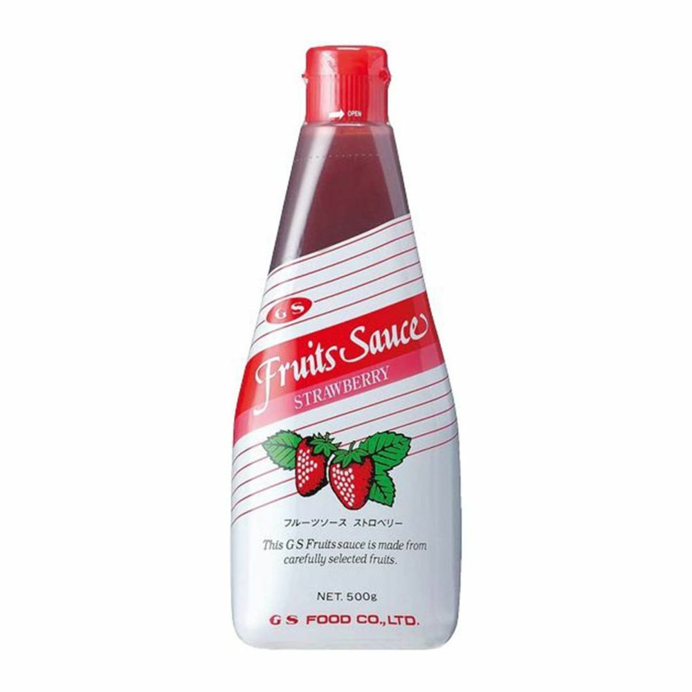 Yahoo! Yahoo!ショッピング(ヤフー ショッピング)GS ストロベリー フルーツソース 500g ソース デザート 業務用 食品 調味料 送料無料
