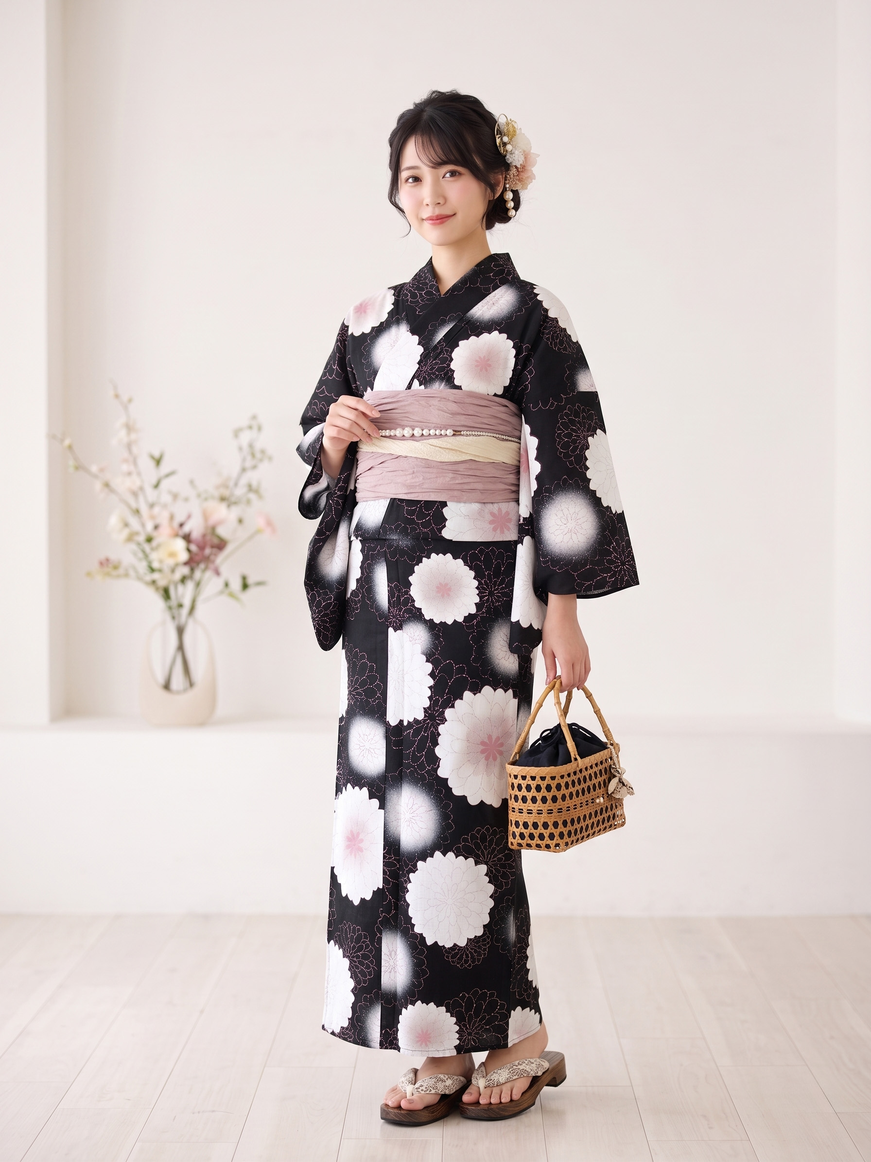 mimi☆夏着物リメイク☆ワンピース＆ジャケットと兵児帯 NISHIORI 浴衣 セット レディース 2点セット 2026年新作 兵児帯付き