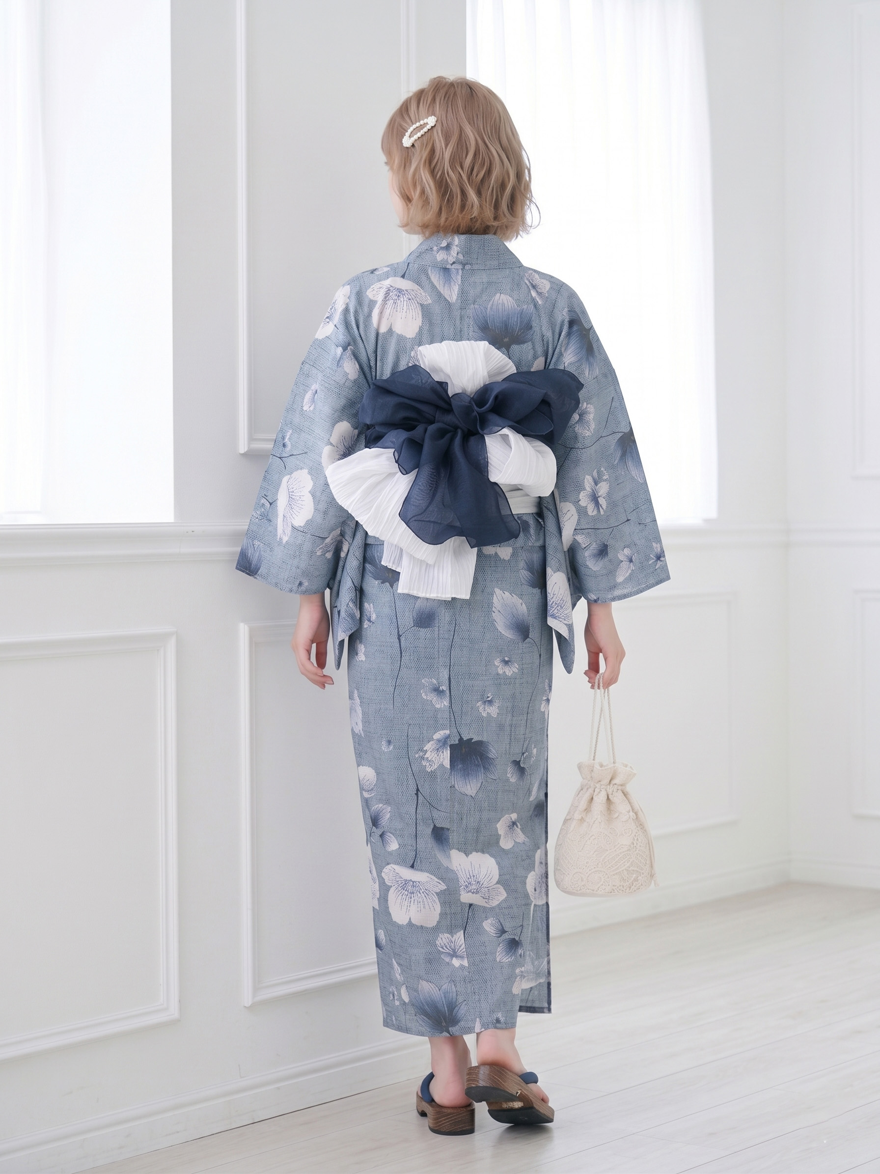 NISHIORI 浴衣 セット レディース 2点セット 2026年新作 兵児帯付き