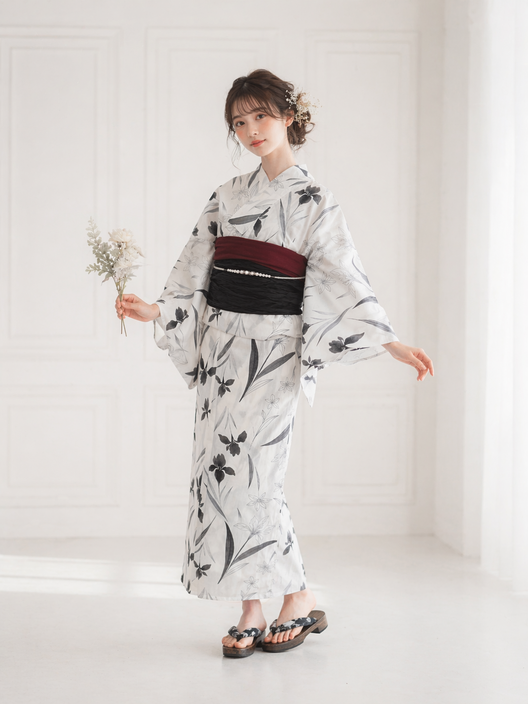 NISHIORI 浴衣 セット レディース 2点セット 2026年新作 兵児帯付き