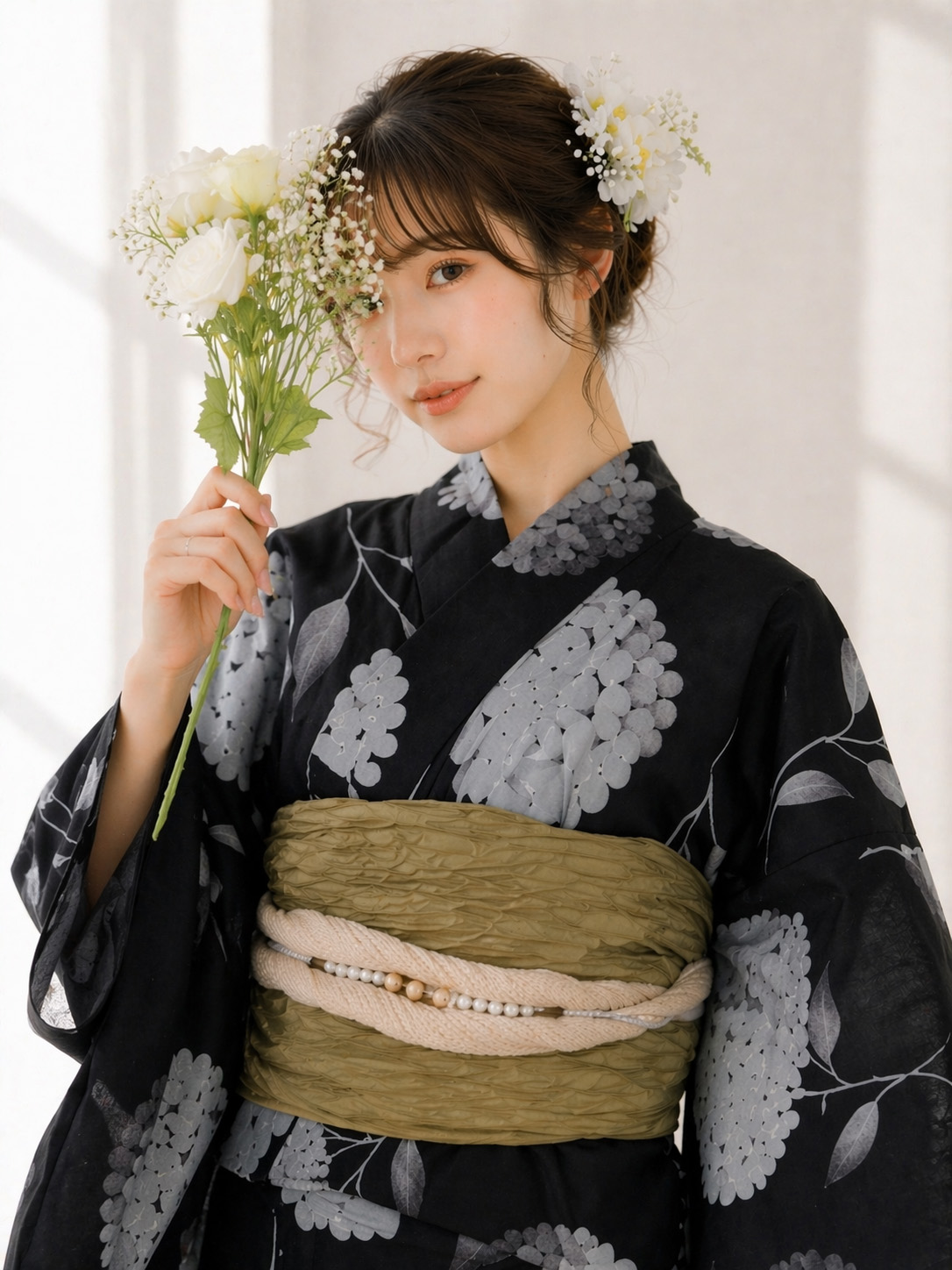 NISHIORI 浴衣 セット レディース 2点セット 2026年新作 兵児帯付き