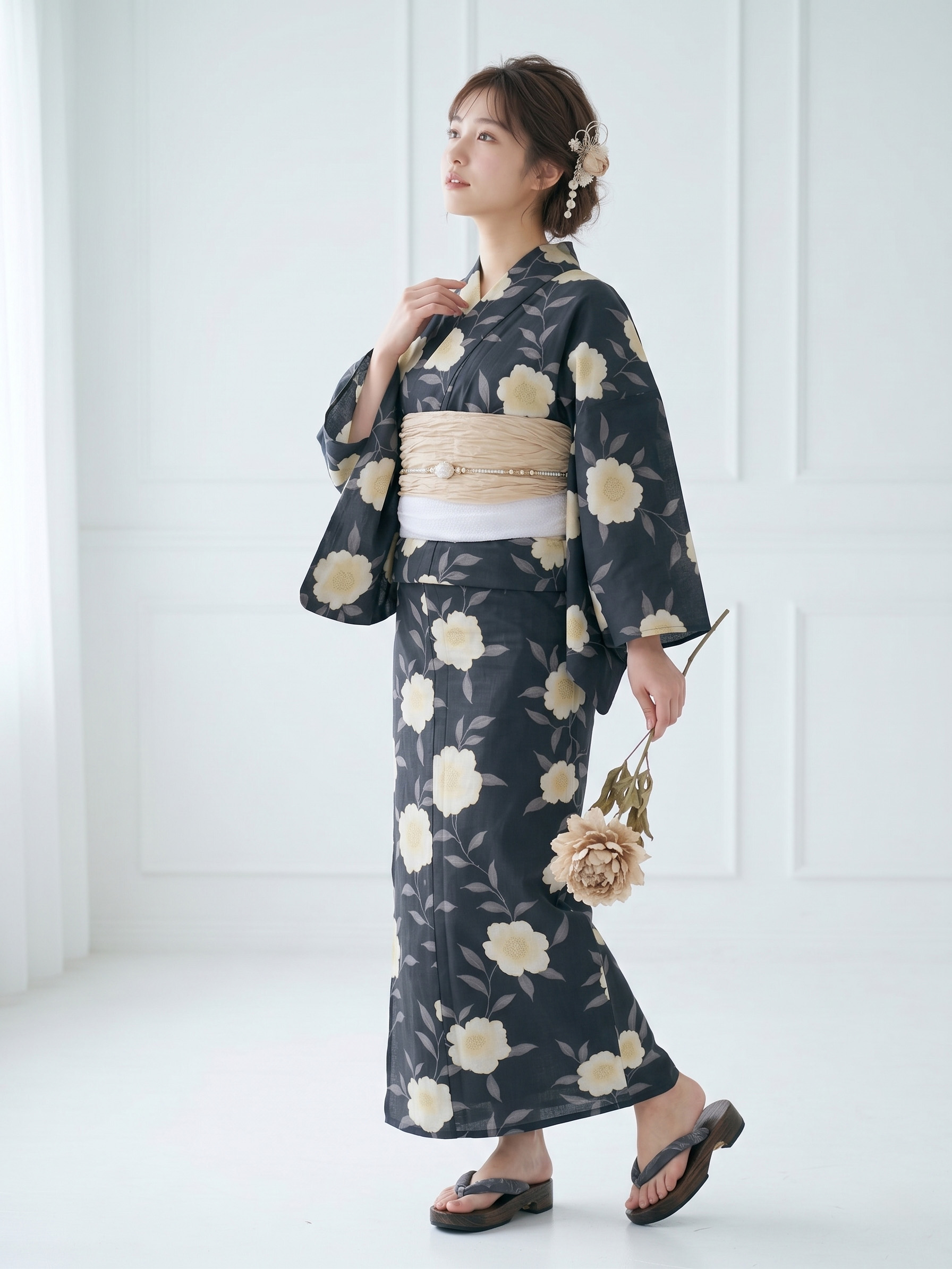 NISHIORI 浴衣 セット レディース 2点セット 2026年新作 兵児帯付き