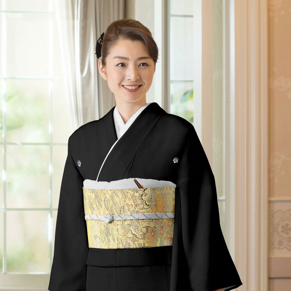 十六夜 商品です★ 着物リメイク用 黒留袖8枚セット まとめ売り K-3 300112-2.jpg