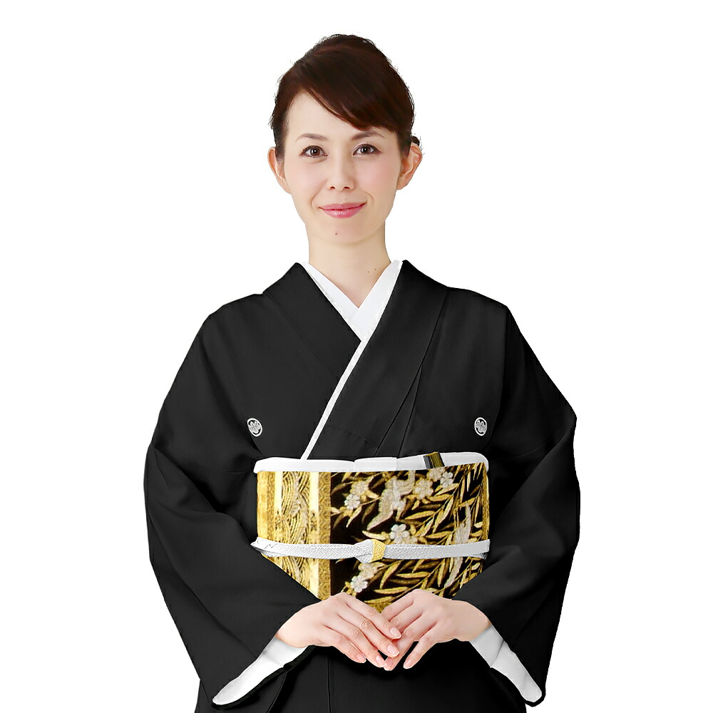 D825 黒留袖　やまと誂製　螺鈿細工　楽器　落款　正絹　着物　袷　極美品 D825 黒留袖 やまと誂製 螺鈿細工 楽器 落款 正絹 着物 袷 極美品