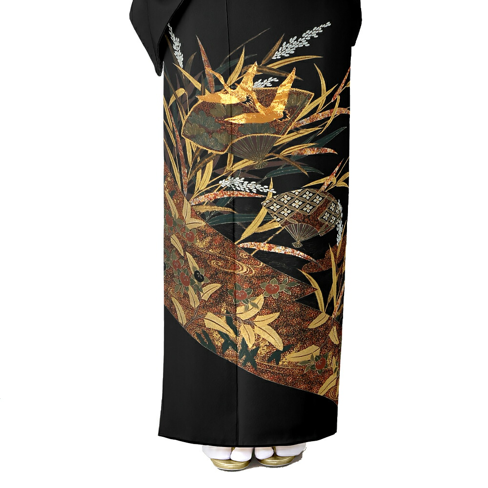 NISHIORI レンタル商品 黒留袖 フルセット 着物 結婚式 婚礼 貸衣装